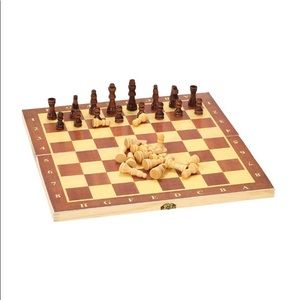 Wooden Chessboard set, Game board. 12”